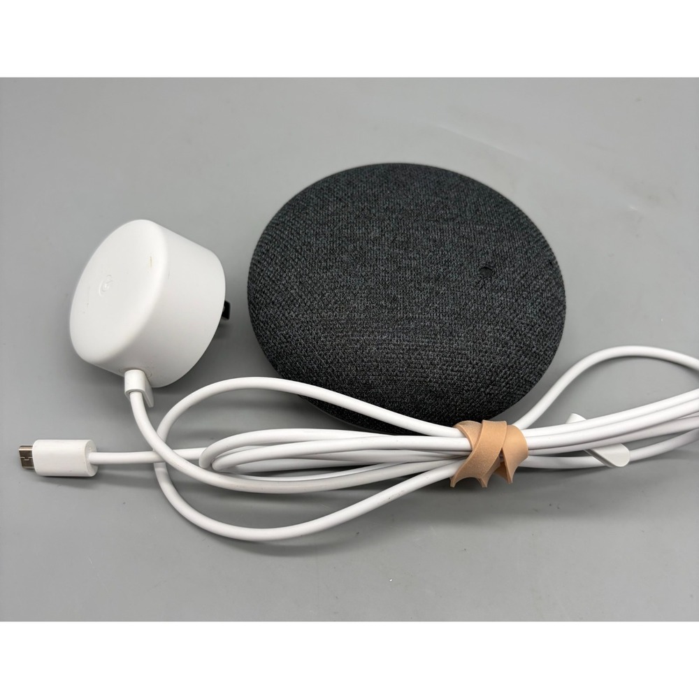 Google Home Mini Smart Speaker Assistant (1st Gen) - Charcoal - Tested